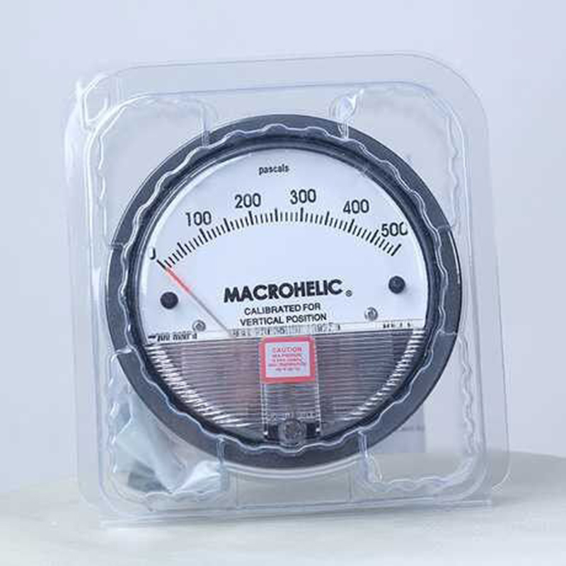 4 Inch 100mm Lucht Differentiële drukgage Magnetische Gauges samen met 6mm Heldere PVC Tube