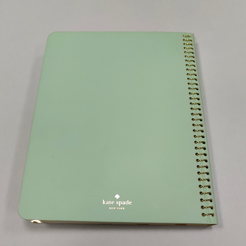 Coil bindende notebook goud stampende retro dagboek vergadering notebook
