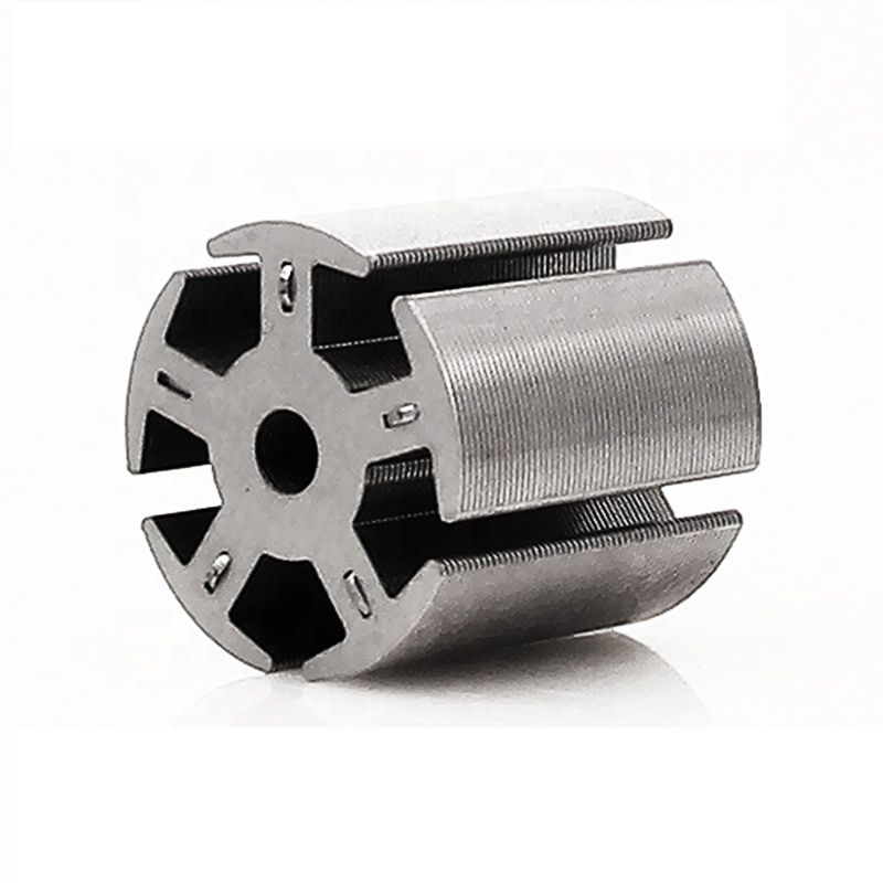 Elektrische rotor-stator voor het wikkelen van koperen statoren voor motorrotor