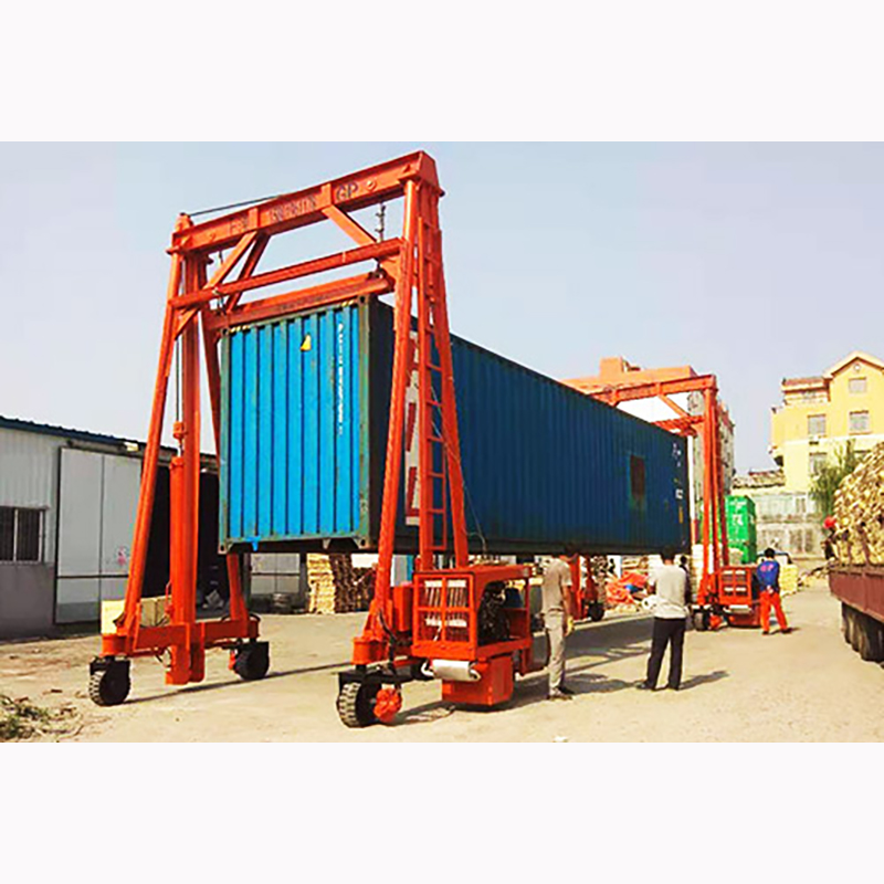 Mobiele container Gantry Grane