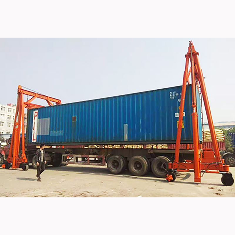 Mobiele container Gantry Grane