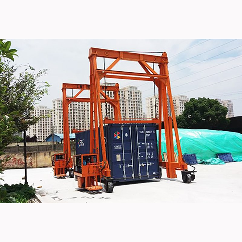 Mobiele container Gantry Grane