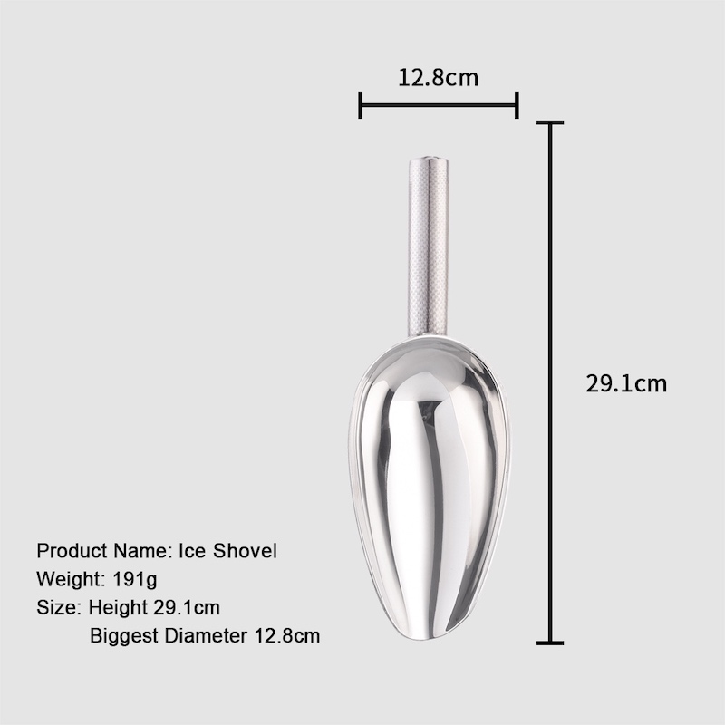 Bar Tools Roestvrijstalen ijsschep