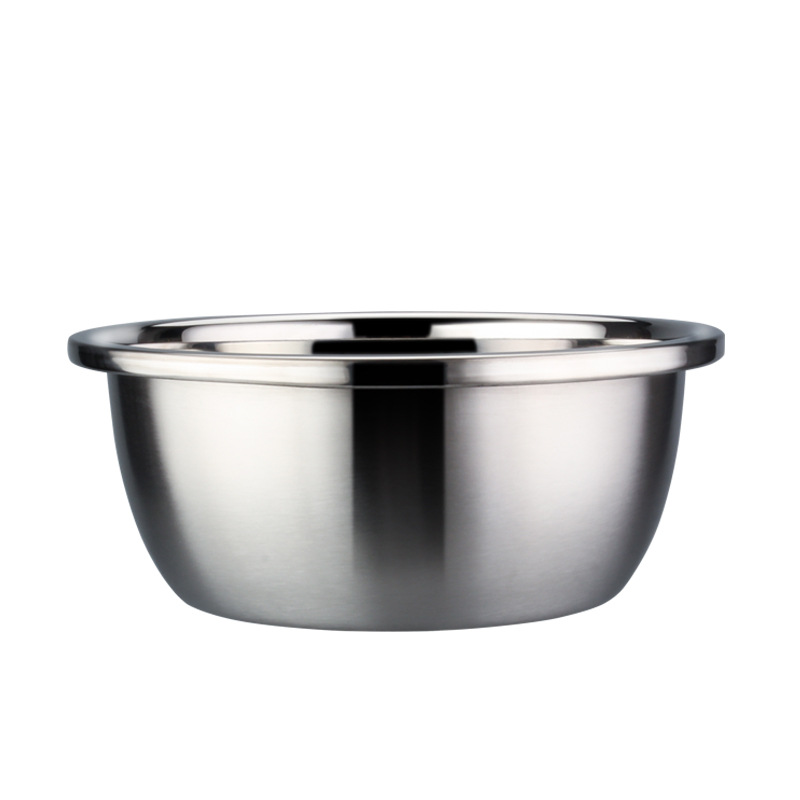 Keukengereedschap Stainless Steel 201/304 Vaste en Duurzame Basin Thin Edge Basin Salad Mixting Bowl