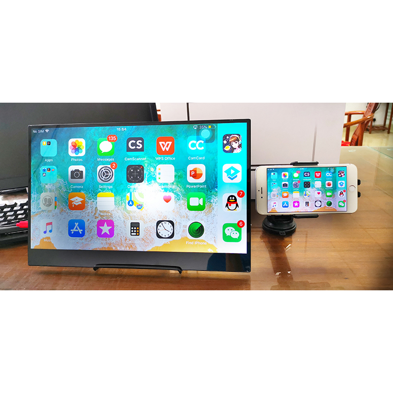 Draadloze monitor met touth screen Battery Built-In Touch Functies via Bluetooth