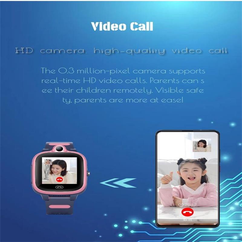 Nieuwe 4g smart card telefoon kinderen's horloge A81(4G)
