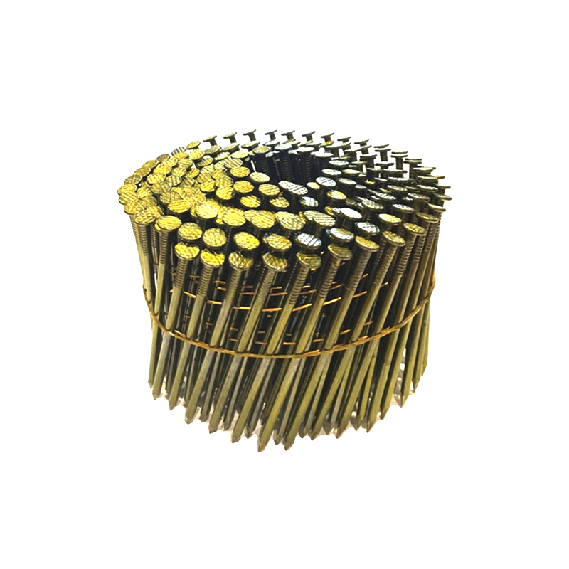 15 Deg Wire Pallet roestvrij staal Bright Coil Nails-schroef voor constructie