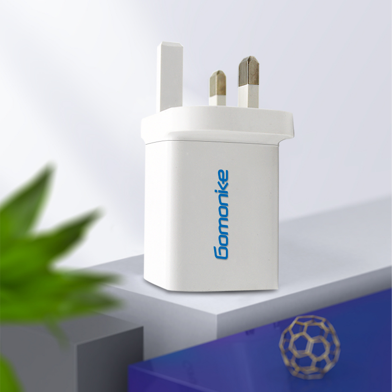 Engeland Plug Adapter, 2.1A Dual USB Wall Charger Compatibel met iPhone, Samsung, LG, Android-telefoons