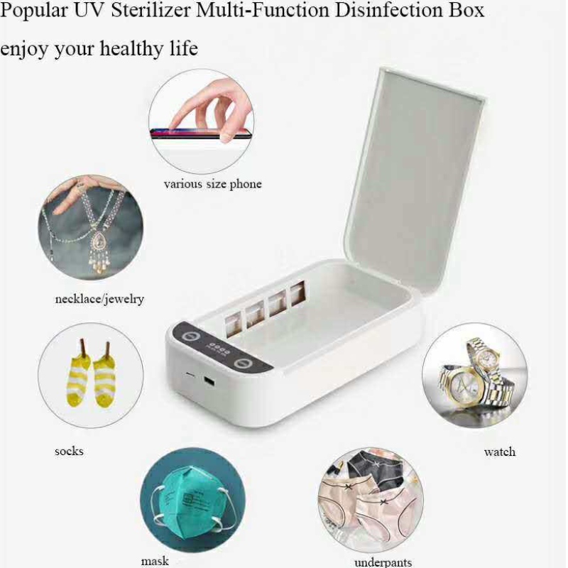 Multifunctionele sterilisator UV-Sanitair Disfectie Box
