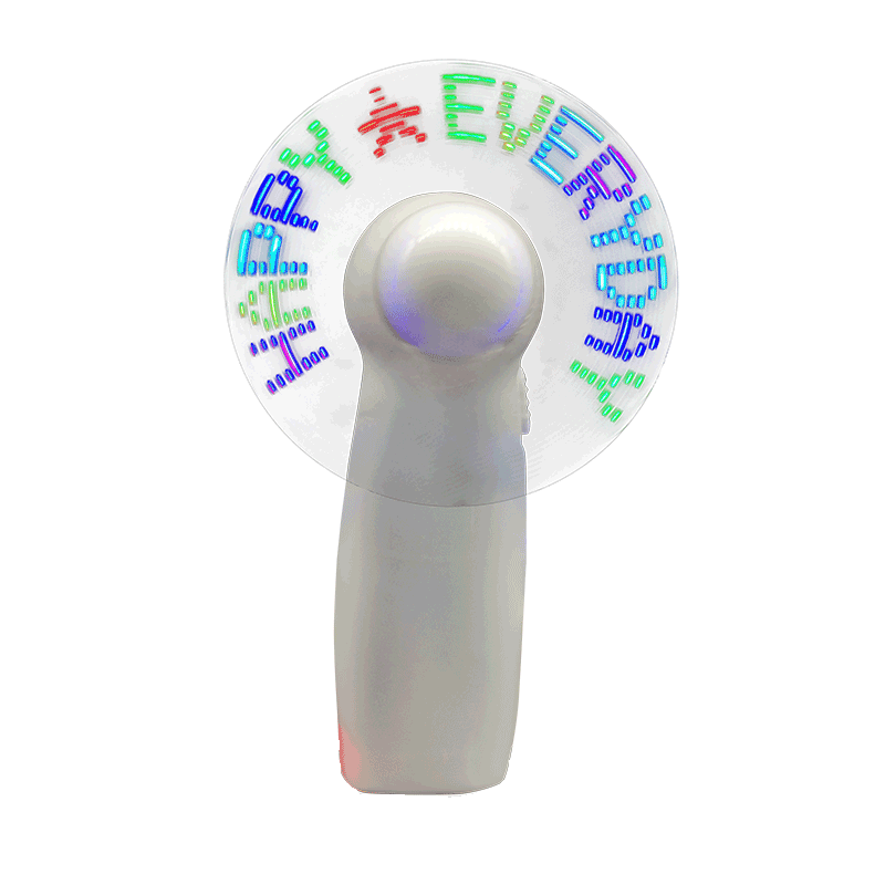 Handheld mini-ventilator met LED-display 108