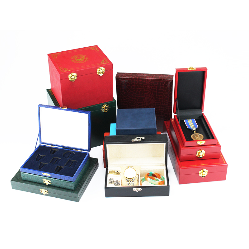 metalen horlogedoos houten horlogedoos met automatisch draaiend horloge display box