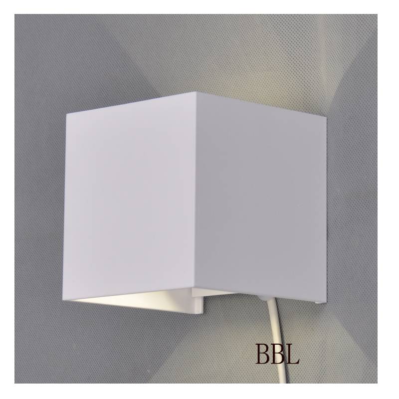led buitenwandlamp met led-bestuurder, licht boven en beneden