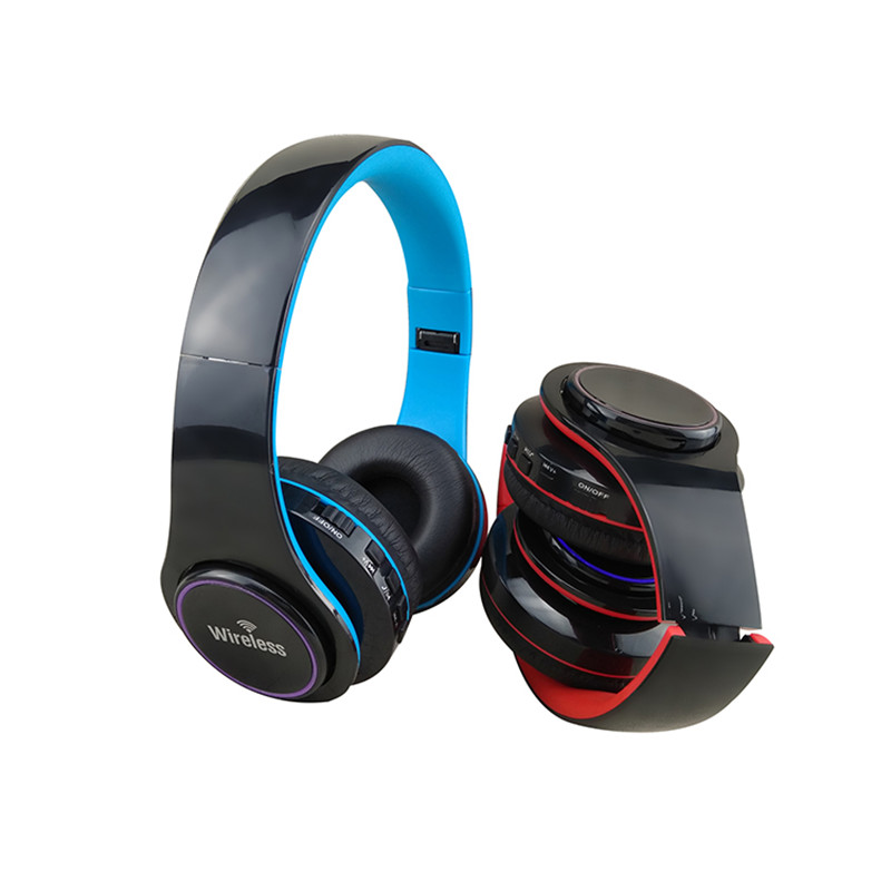 LED-gloeiende draadloze Bluetooth-headset
