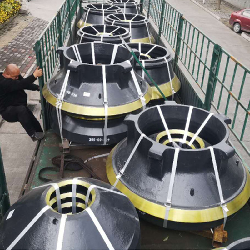 HP500 ^ Telmsith 44SBS en 57SBS Bowl Liner en mantle naar Frankrijk, Europa