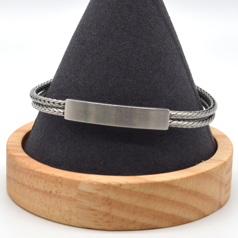 Roestvrij stalen ketting armband rfbbg0622