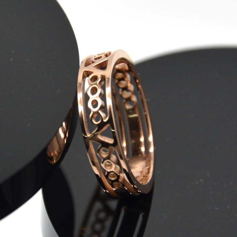 ring van roestvrij staal