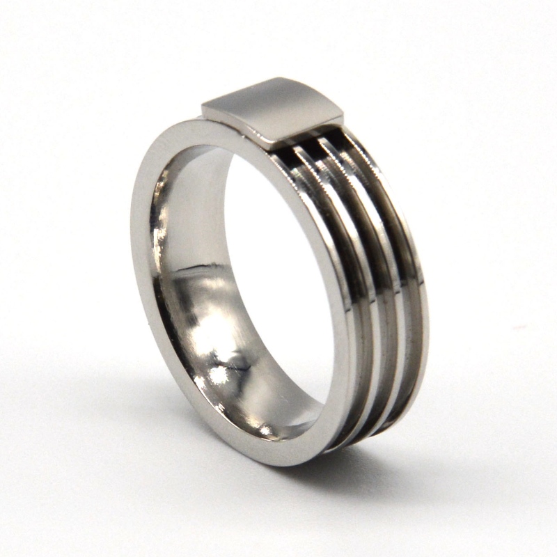 ring van roestvrij staal