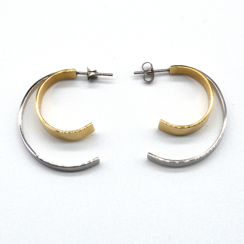 Roestvrij staal C-type Earring rfbea0165