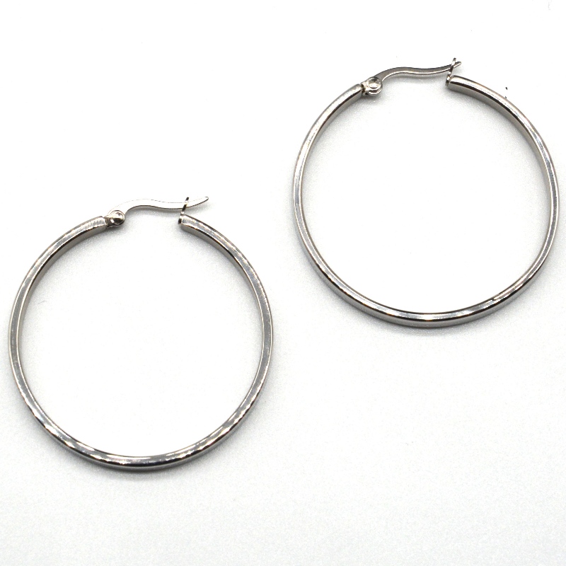 Roestvrij staal rond Earring rfbear1656