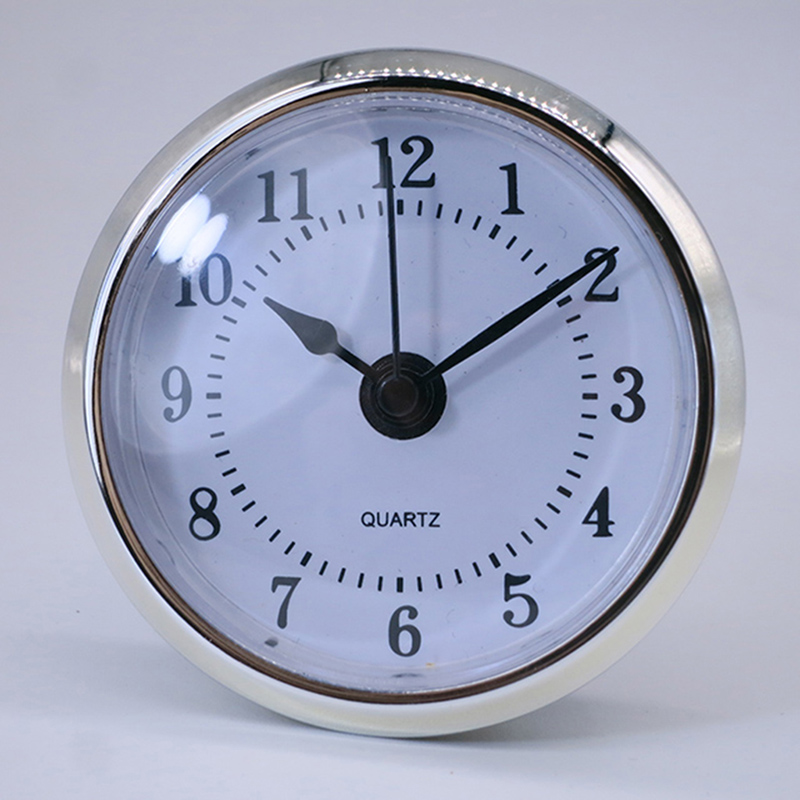 Dongguan WF 58mm zilver ronde-metalen klokafdruk