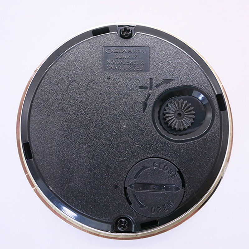 Dongguan WF 58mm zilver ronde-metalen klokafdruk