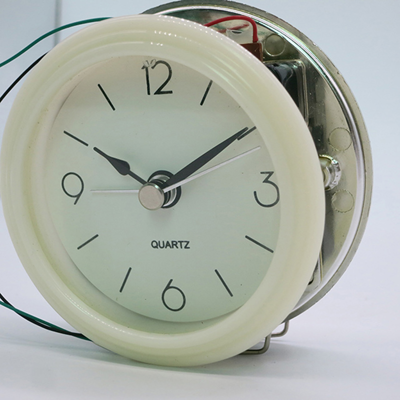 diameter 76mm originele beige stap wandklok inzet