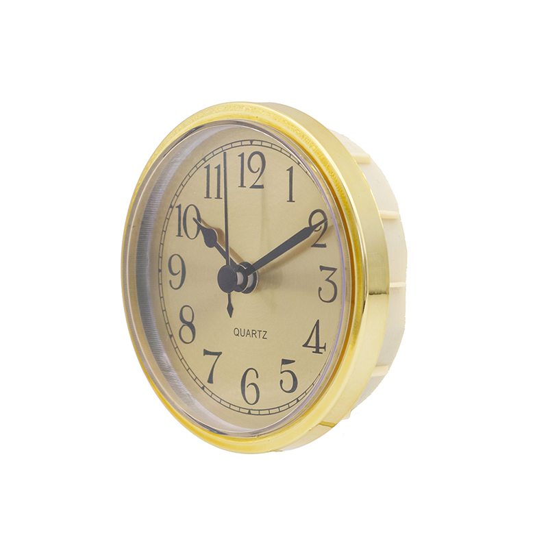 90mm gouden bodem Arabische gouden wandklok insert