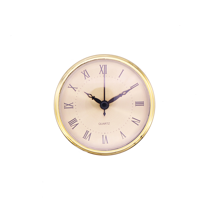 90m gouden bodem Romeins gouden wandklok inzet