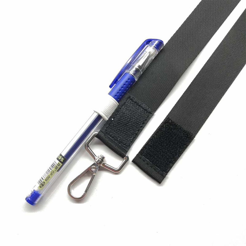 Fabriek op maat voor kantoorbenodigdheden certificaat opknoping touwfabriek merk hangend multi-functionele working Rope polyester hangend touw printable logo