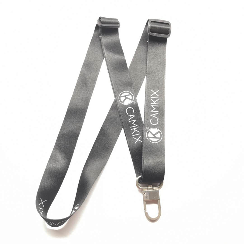 Directe verkoop, op maat gesneden en op grote schaal hoogwaardige lanyard-afstelling, warm transfer print, zijden schermafdruk, lanyard, ophangriem, printbaar logo