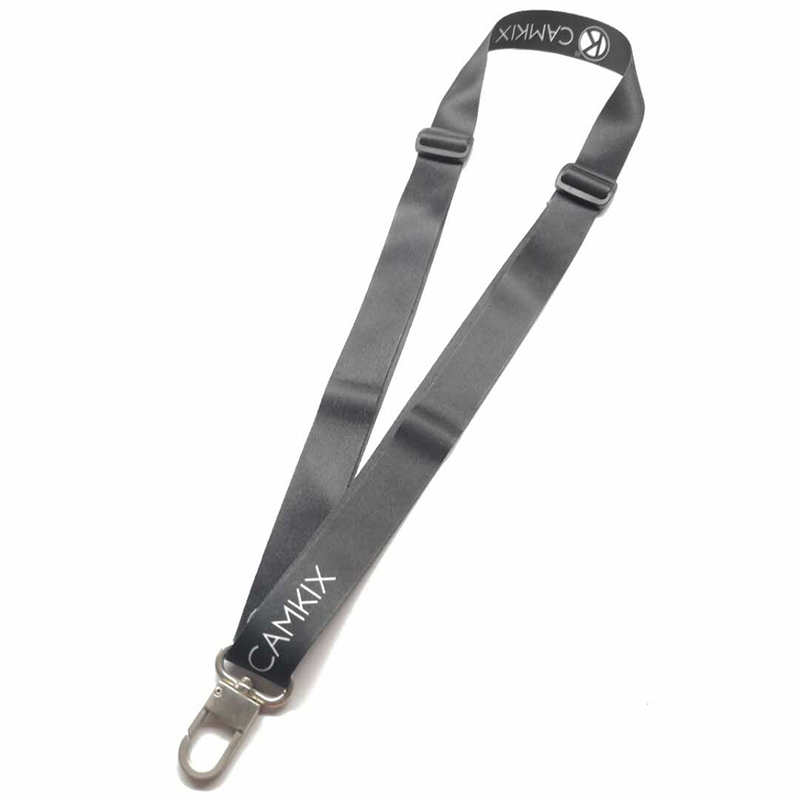 Directe verkoop, op maat gesneden en op grote schaal hoogwaardige lanyard-afstelling, warm transfer print, zijden schermafdruk, lanyard, ophangriem, printbaar logo