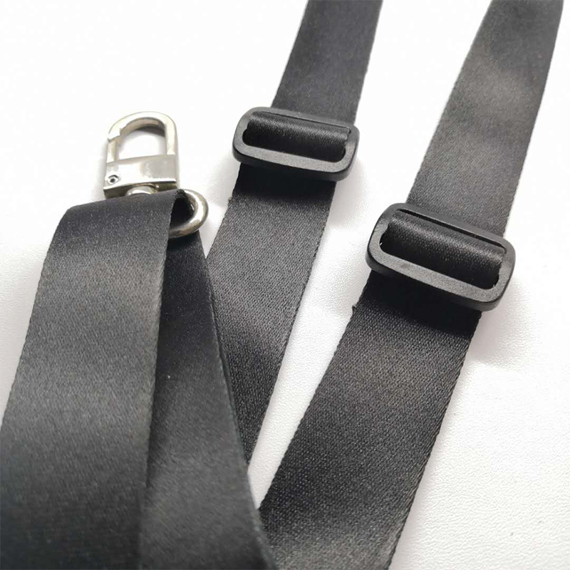 Directe verkoop, op maat gesneden en op grote schaal hoogwaardige lanyard-afstelling, warm transfer print, zijden schermafdruk, lanyard, ophangriem, printbaar logo