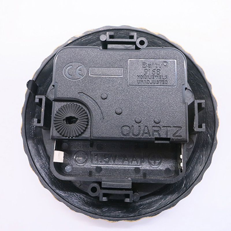 Antieke Black Wall Clock Invoegen met 95MM Diameter