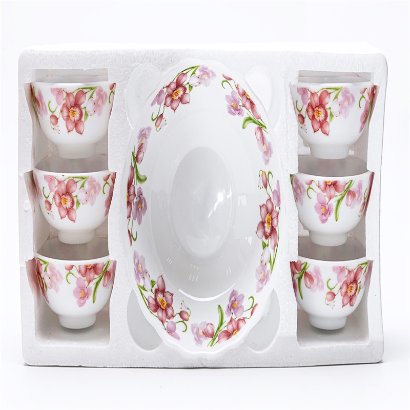 7X ^ Diner Set Heat Resistent Opal Glassware
