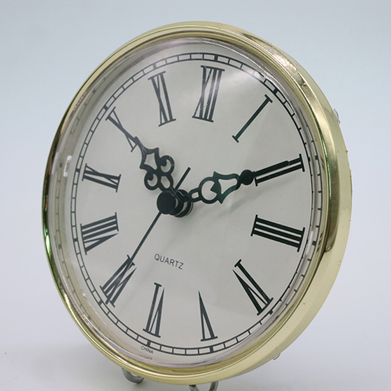 China grootte 110mm Romeins goud klassieke wandklok insert