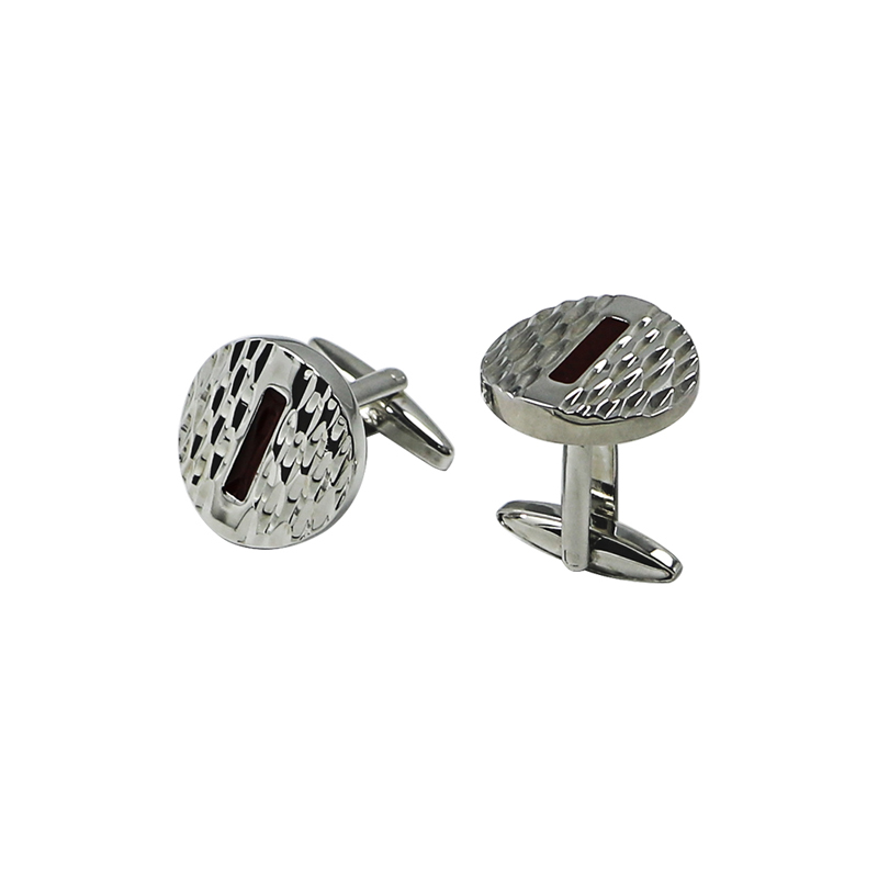 Bruine Enamel Apex pak Cuff Links