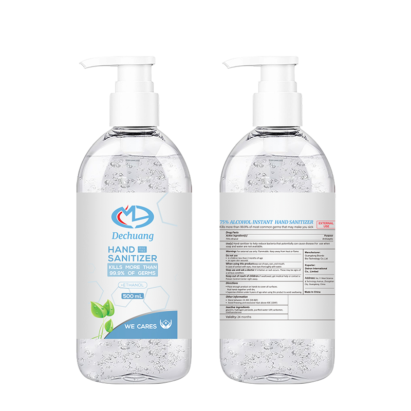 500ml 75% Alcohol Instant Hand Sanitair Gel