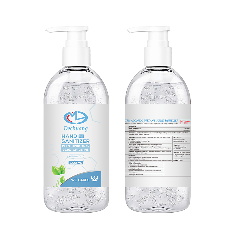 1000ml 75% Alcohol Instant Hand Sanitair Gel