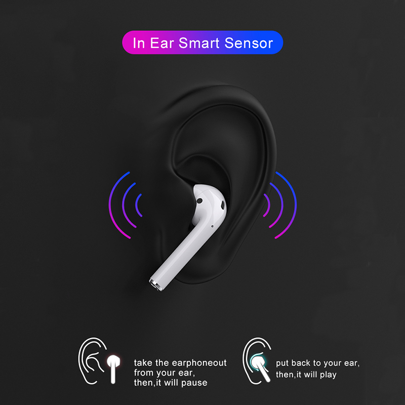 TWS Bluetooth-oortelefoon i28 HD Geluidskwaliteit Aanraakbediening