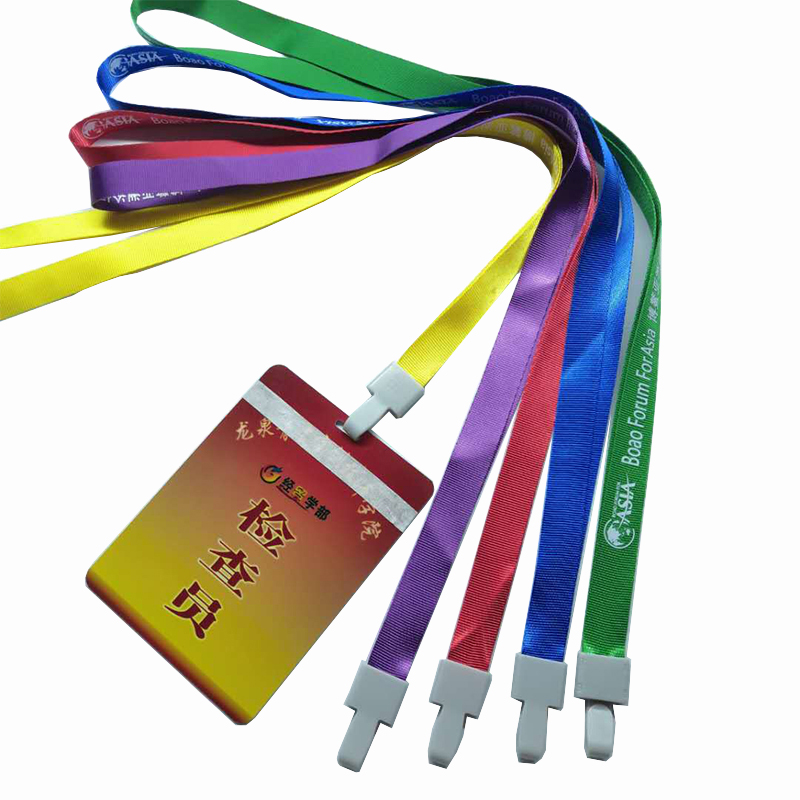 Rechtstreekse verkoop groothandel op maat certificaat lanyard opknoping riem koord werk