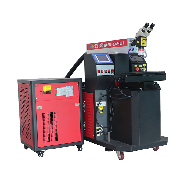 0.1-3.0mm Focal Spot 200W 400W Automatic Stainkless Steel metal YAG spot Mould Laser Welding Machine