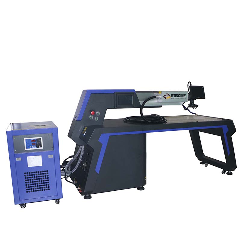 Roestvrij staal gegalvaniseerd blad Outdoor LED-reclameborden Adverteren Handheld YAG Channel Letter Laser-lasmachine