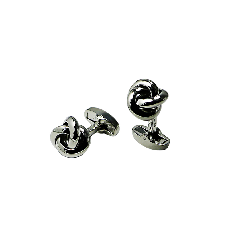 High Polishing Love Knot Manchetknopen