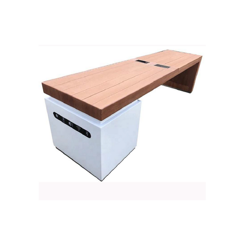 Nieuw ontwerp Smart Solar Garden Furniture Patio Bench voor Park