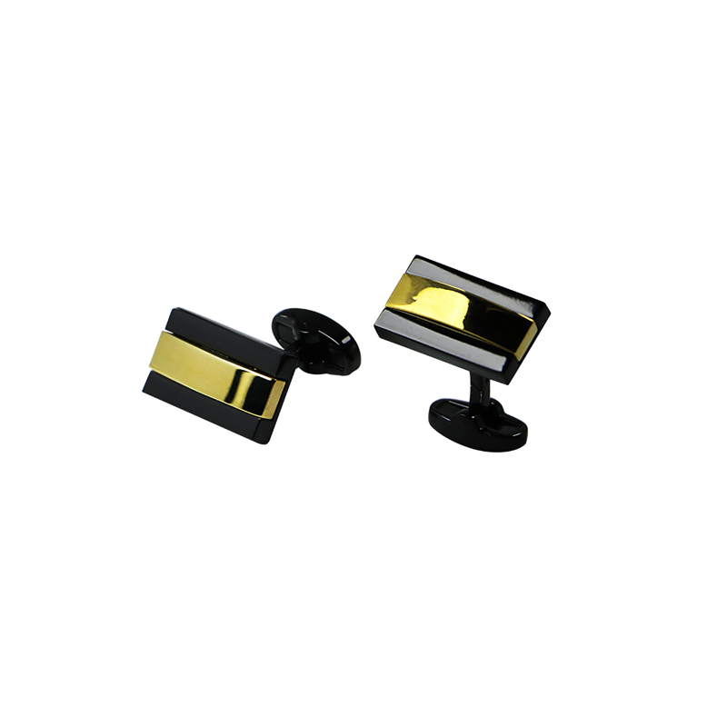2-Tone Gold Bridged Cool Manchetknopen