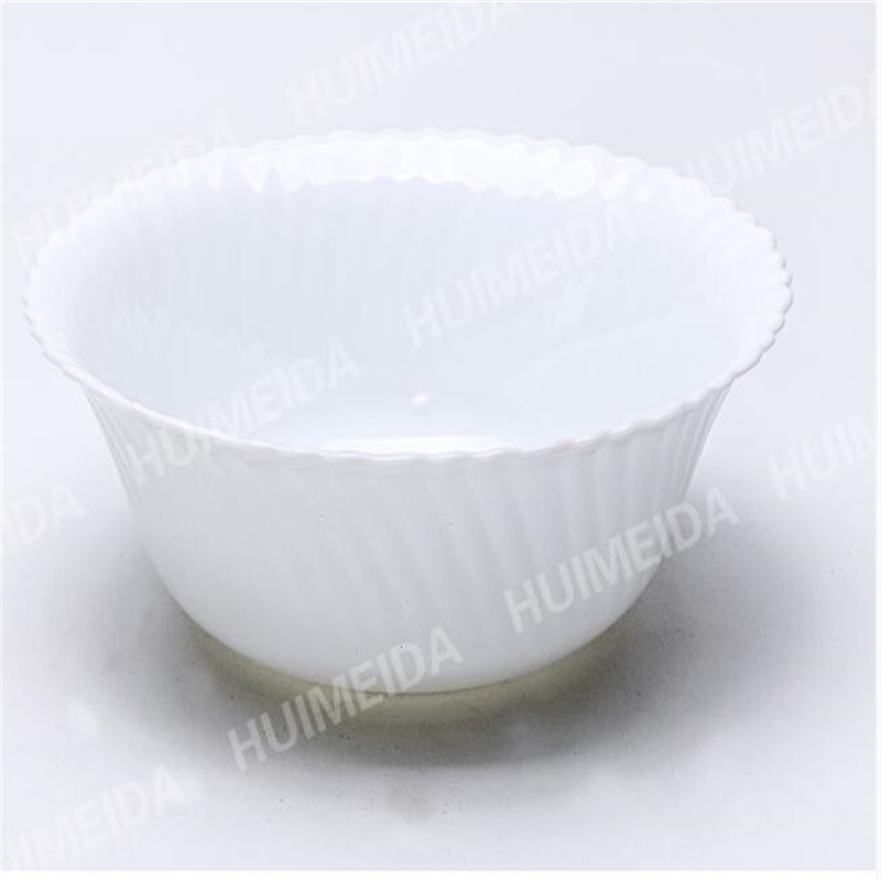 Glazen glazen servies set --salade bowl ^ Hitte resistent Opal Glassware