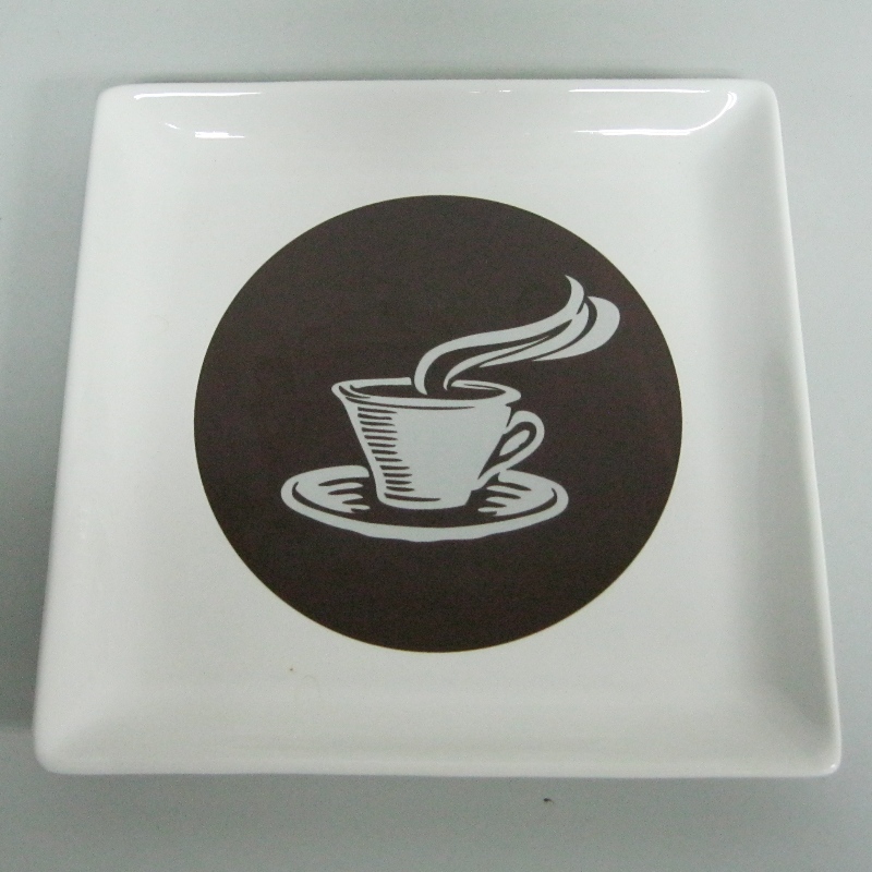 Keramische levensmiddelen Platen Derocatie Platen Diner Platen Koffie Platen