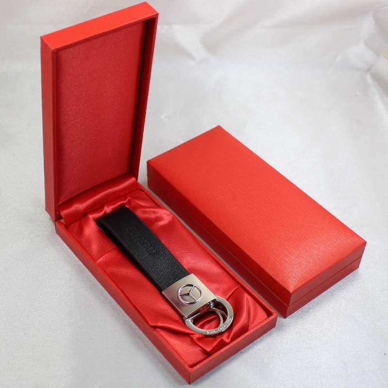 Artikel V-10L rechthoek Kunstleer Kartonnen doos voor medaille & badge 50 * 120 mm, enz. Mm. 69 * 148 * 30, weegt ongeveer 98 g