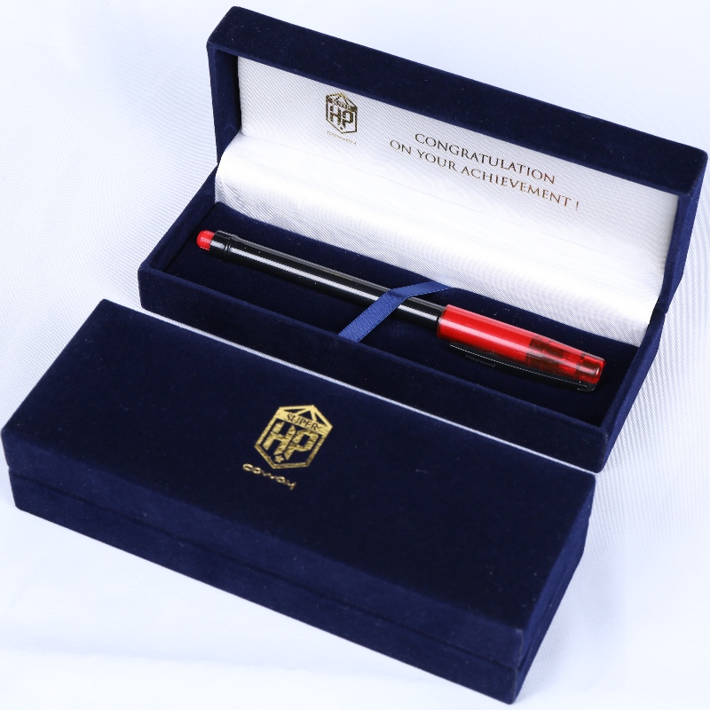 Item V-12L rechthoekige Leatherette Paper box voor 140*35mm meerdere badges, pennen $halsketting, etc. mm.160*58*40, gewichten over 120g