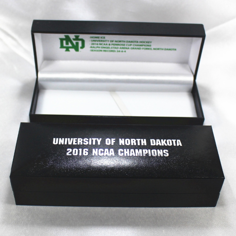 Item V-12L rechthoekige Leatherette Paper box voor 140*35mm meerdere badges, pennen $halsketting, etc. mm.160*58*40, gewichten over 120g